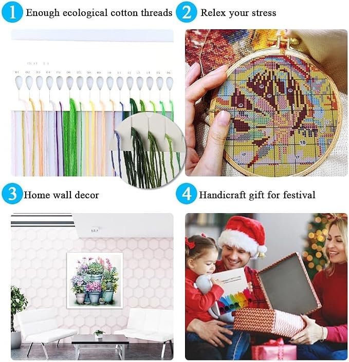 Sewing Machine Stamped Cross Stitch Kits - Image 7