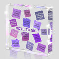 Daily Positive Energy Affirmation Acrylic Standee by MUZRUYOU