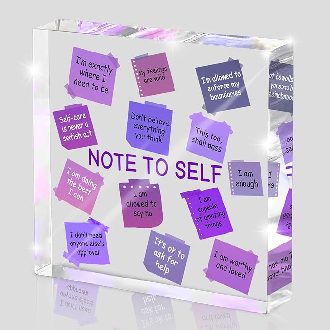 Daily Positive Energy Affirmation Acrylic Standee by MUZRUYOU