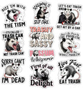 MAIANEY Funny Possum Sticker Pack – 10pcs Hilarious Trash Animal Meme Vinyl by Maianey