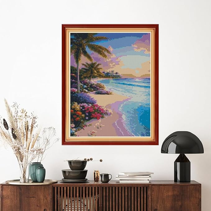 MYBISYMQQ Ocean Waves Cross Stitch Kits - Image 4