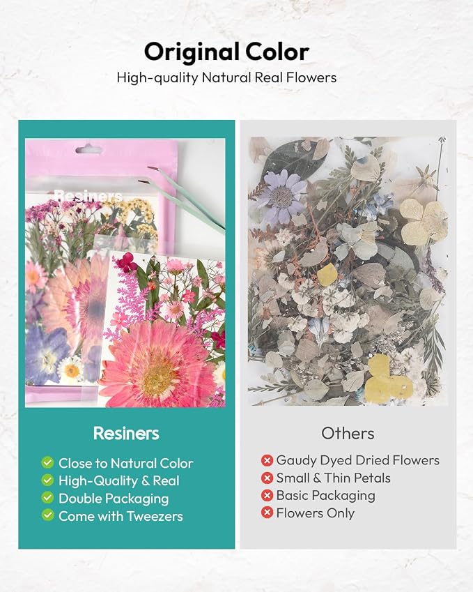 Dried Pressed Flowers, Resiners Dried Flowers - Image 9