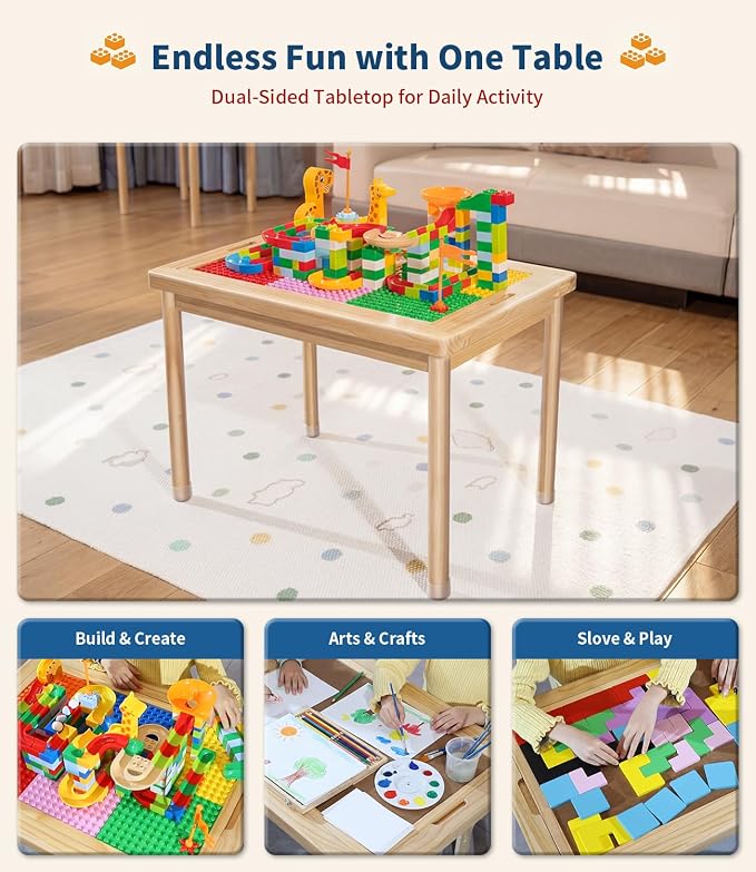 28" Kids Activity Table, Compatible - Image 5
