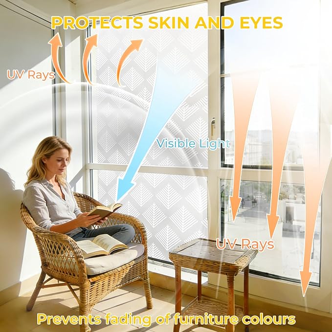 OHTMERU Window Privacy Film Decorative - Image 4