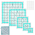 Quilting Rulers, 5 Quilting Square Rulers by HUIFARI