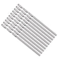 Drill Bit, 1.7mm Cutting Diameter, 4241 HSS 118° Cutting Angle Uncoated Bright Versatile Jobber Bits - (Applications: for Drilling Plastic Wood Soft Metal), 10-Pieces