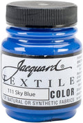 Jacquard Textile Paint 2.25 Oz Sky Blue by Jacquard