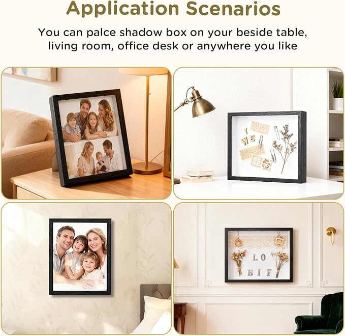 2 Pack Shadow Box Frame 11"x 14" - Image 8