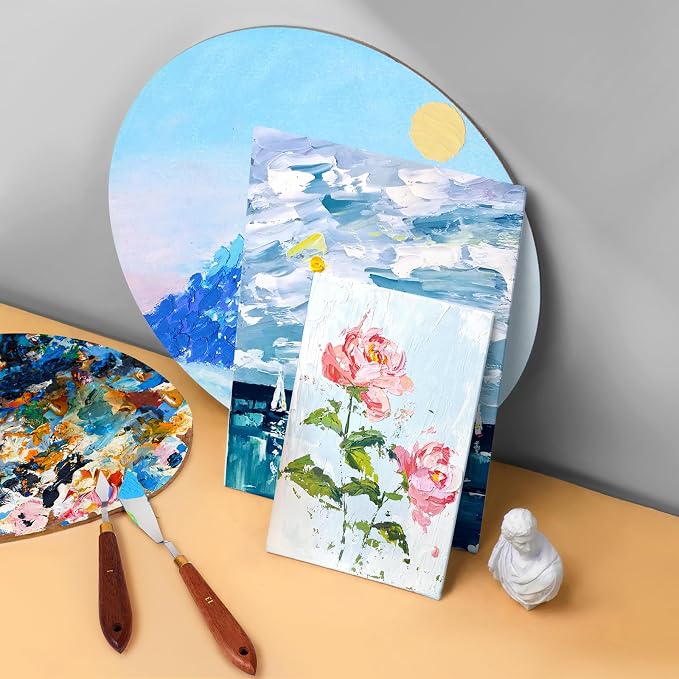 2 Pieces Palette Knife Set Stainless Steel Spatula palette knife - Image 8