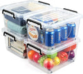 NUMIFUN 15QT Storage Bins with lids, Stackable Space Saver by NUMIFUN