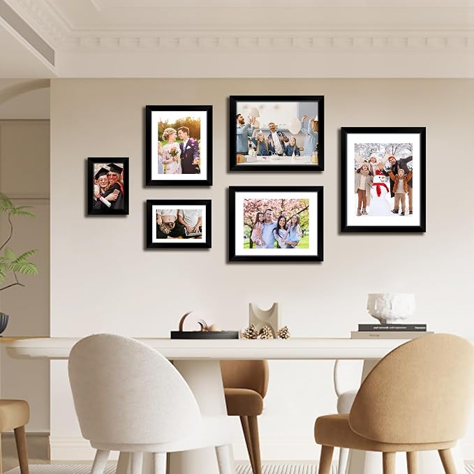 FIXSMITH 5x7 Picture Frame, Display Pictures 4x6 - Image 7