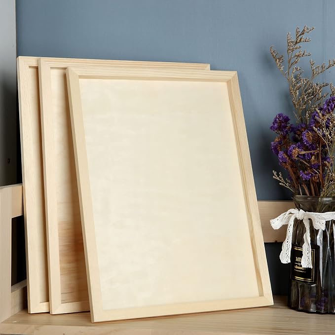 6PCS Wood Panels for Painting, 12 x 16 Inch Craft Wood Canvas Panel Boards - Image 7
