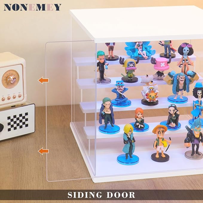 NONEMEY LED Acrylic Display Case, 3 Tier Display Case - Image 6