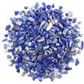 1 Lb Decorative Crystal Pebbles Irregular Shaped Lapis Lazuli Stones Small by SEEKUP