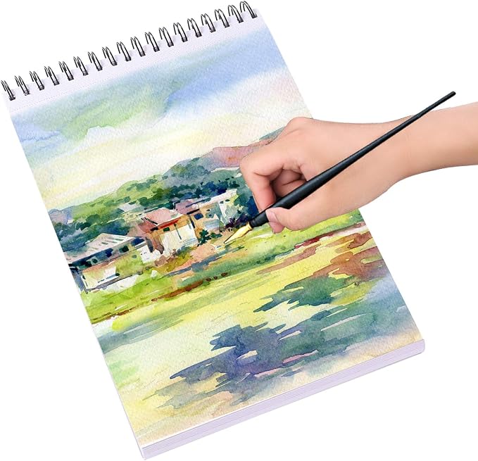 Bachmore Drawing Pad 9X12 Inch, 60 Sheets, Top Spiral Bound Multi-Media - Image 4