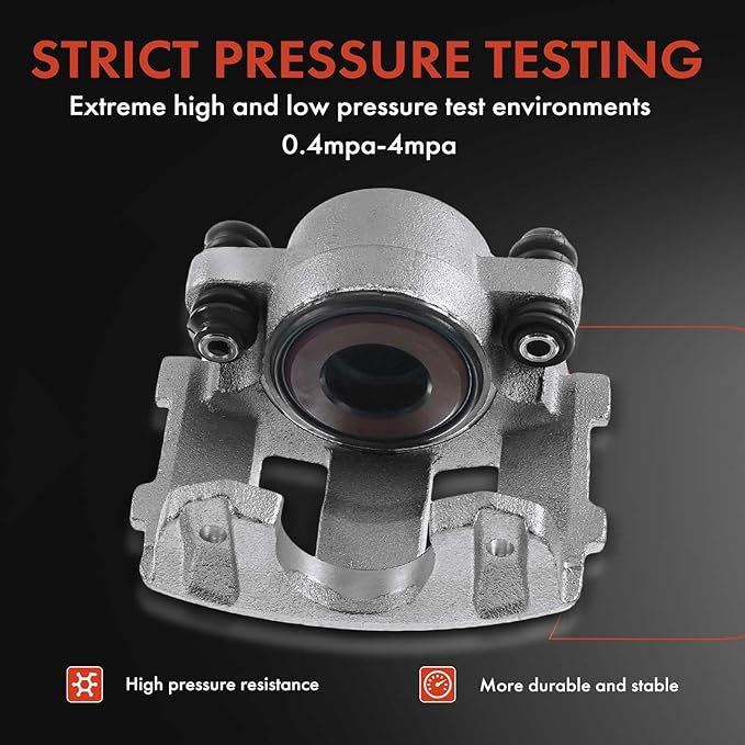 A-Premium Disc Brake Caliper Assembly Without Bracket Compatible with Select Jeep Models - Cherokee, Comanche, Grand Cherokee, TJ, Wagoneer, Wrangler - Front Driver and Passenger Side