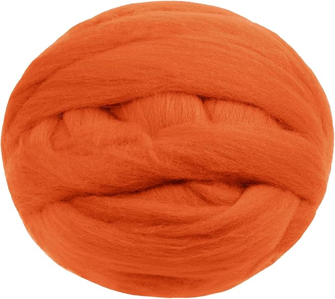 JeogYong Needle Felting Wool, 17.64oz Wool Roving Chunky Wool Yarn, Wet Felting by JeogYong