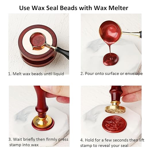 600 Pcs Assorted Sealing Wax Beads - Image 6