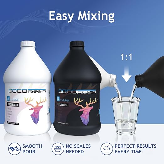 FDA Compliant Food Safe Epoxy Resin 1 Gallon Kit - Image 2