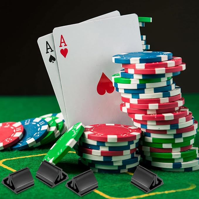 Maitys 24 Pcs Plastic Game Piece Card Stands Holder Plastic Board Pieces - Image 5