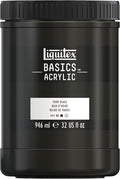 Liquitex BASICS Acrylic Paint, 946ml Jar, Ivory Black by Liquitex