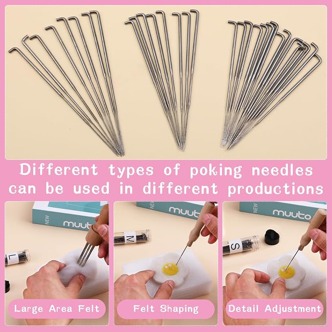 Complete Wool Felting Tools, Needle Felting Kit, Needle Felting Tools - Image 4
