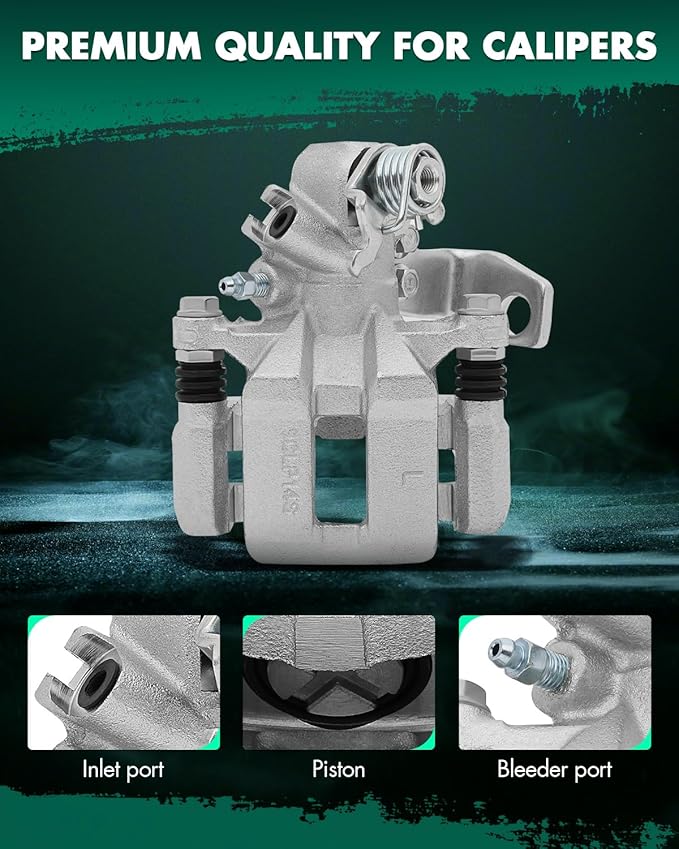 SCITOO 19B3299 19B3298 Disc Brake Calipers Assembly with Bracket Fit For Acura CSX 2006-2011,For Acura ILX 2013-2018,For Honda Civic 2006-2015