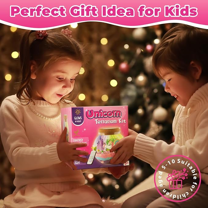 JOYEEMAX Unicorn Light-Up Terrarium Kit - Image 5