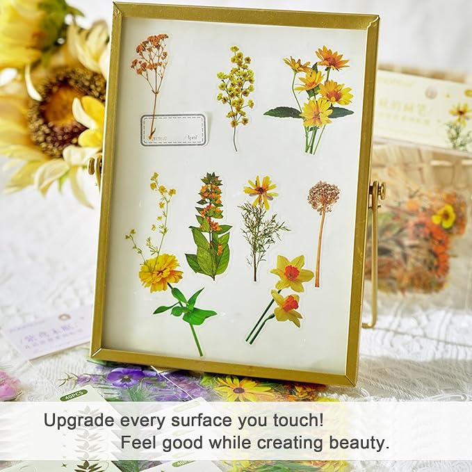 320 PCS Flower Stickers - Image 5