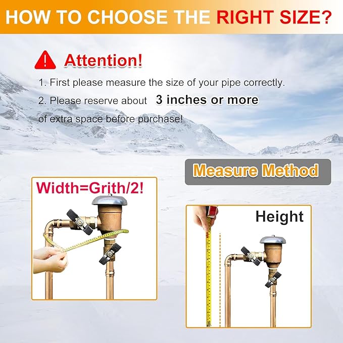 Backflow Preventer Cover Insulated (5˚F) - 40" W x 36" H Backflow Cover for Winter Pipe Freeze Protection - Sprinkler Covers for Outside, Double Wall Insulation Cover Black