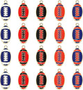 20PCS Sports Charms Enamel Basketball Baseball Pendant Charms by ANGLESJELL
