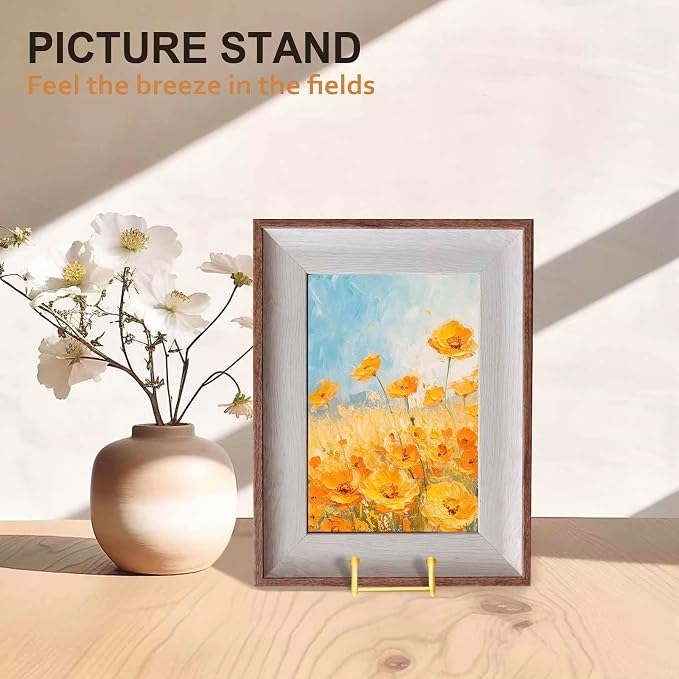 Hoewina Plate Stands for Display, Plate Holder Display Stands, Metal Frame - Image 5