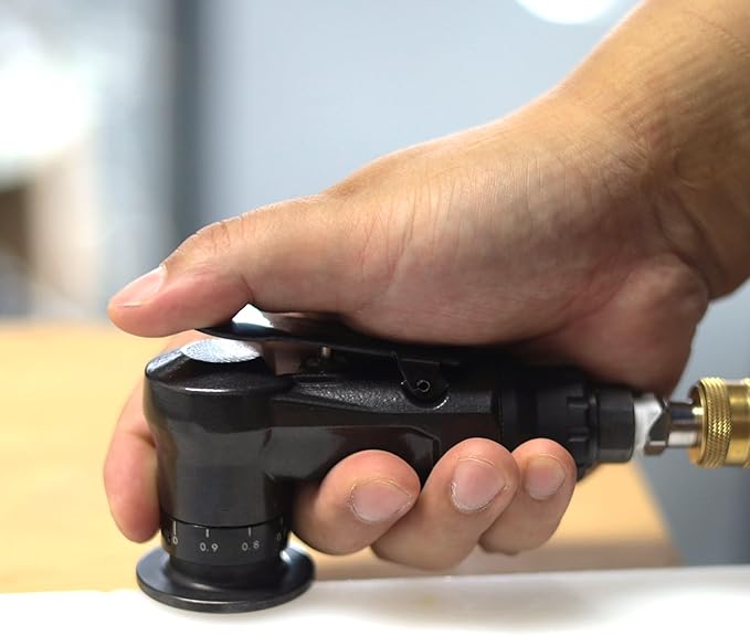 Mini Pneumatic Chamfer Tool Portable Handheld Beveling Tool for chamfering of plastic, aluminum alloy, and carbon steel