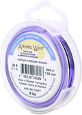 Artistic Wire, 18 Gauge Silver Plated Tarnish Resistant Colored Copper Craft by ArtisticWire