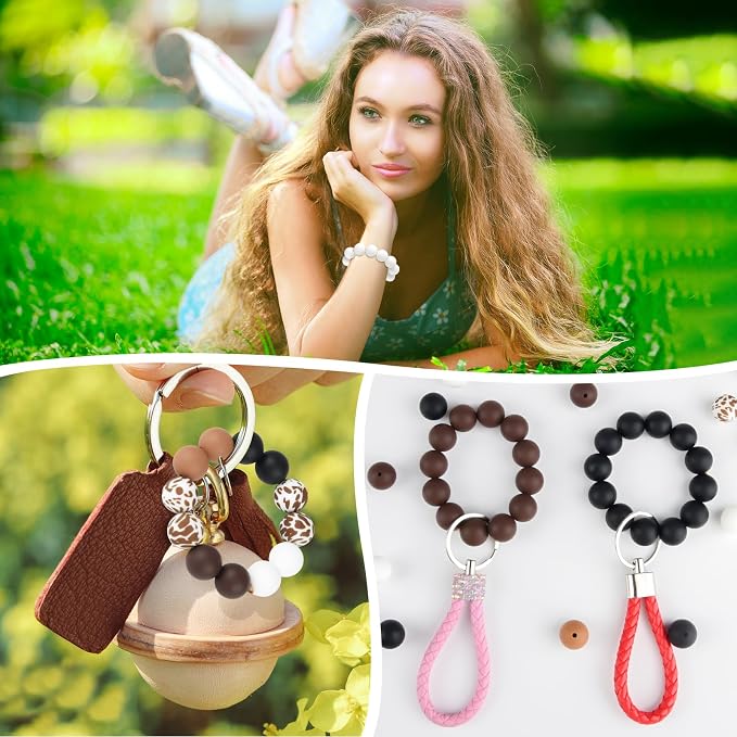 ASTARON 100 Pcs 15mm Silicone Beads - Image 5