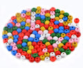 AD Beads Wood Spacer Loose Wooden Craft Beads Big Hole Beads Assorted by ADBeads
