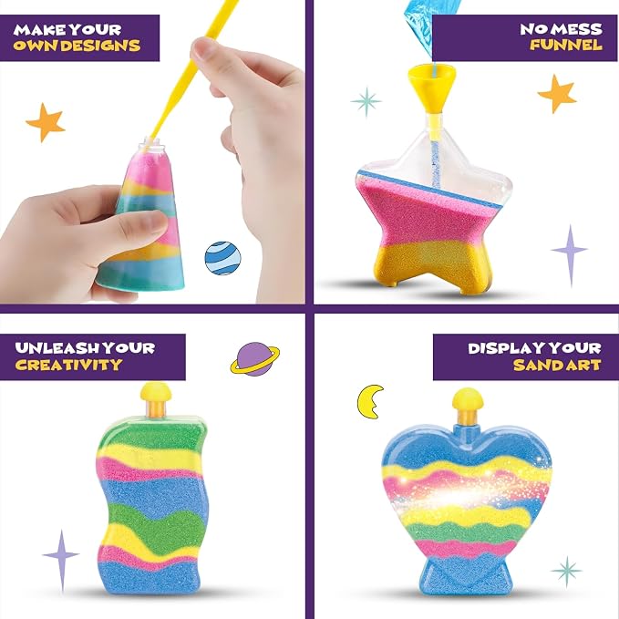Liberty Imports Sand Art Kits for Kids - Image 4