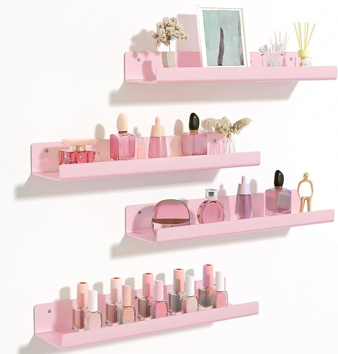 upsimples 4 Pcs 15" Acrylic Shelves by upsimples