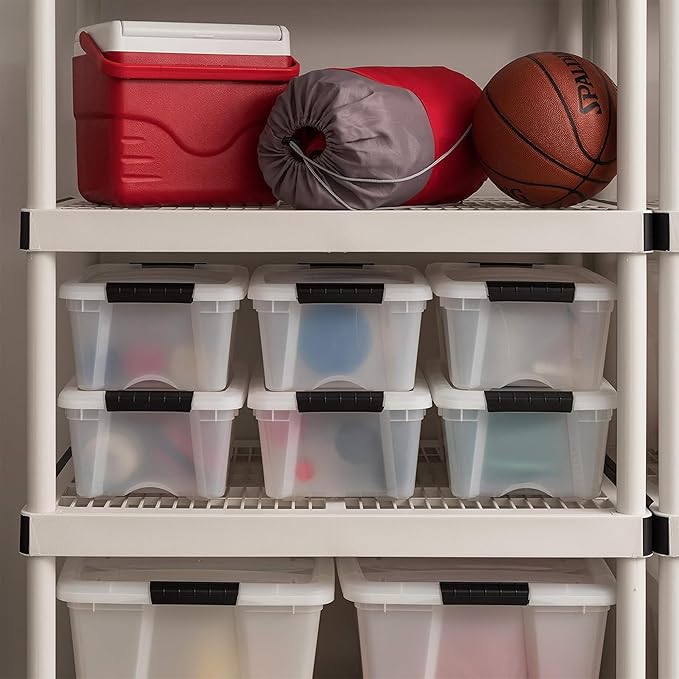 IRIS USA 13 QT Plastic Storage Box - Image 5
