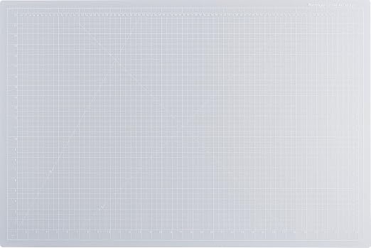 Dahle Vantage 10683 See-Through Premium Self-Healing Cutting Mat, 1/2" Grid by Dahle