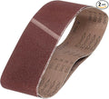HARFINGTON 4 x 36 Inch Sanding Belts, 2 Pcs 100 Grits Aluminum Oxide Abrasive Belt Sander File Belt for Woodworking, Metal Polishing, Knife Sharpener