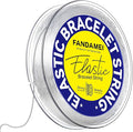 FANDAMEI 0.5mm Elastic Bracelets Strings Cord, Elastic Crystal Stretch Bead Cord by FANDAMEI