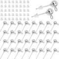 320Pcs Ball Post Earring Studs Set by Oubaka