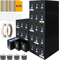 Card Storage Box, 14400+ Trading Card Storage 2700+ Toploader Card Storage Box by HIMOMO