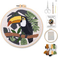 Mooncci Punch Needle Kit for Adult Beginners, Easy Embroidery Kits by Unknown