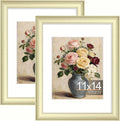 Vittanly 11x14 Picture Frames Set of 2, Ornate Vintage Photo Frame by Vittanly