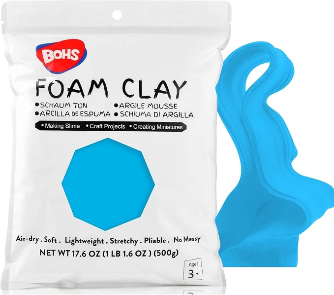 BOHS Sky Blue Modeling Foam Clay by BOHS