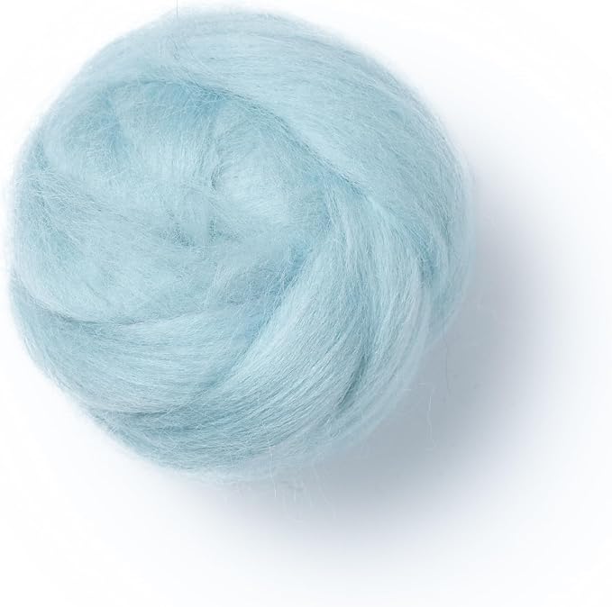 Kondoos Natural Wool roving, 2 OZ. Best Wool - Image 2