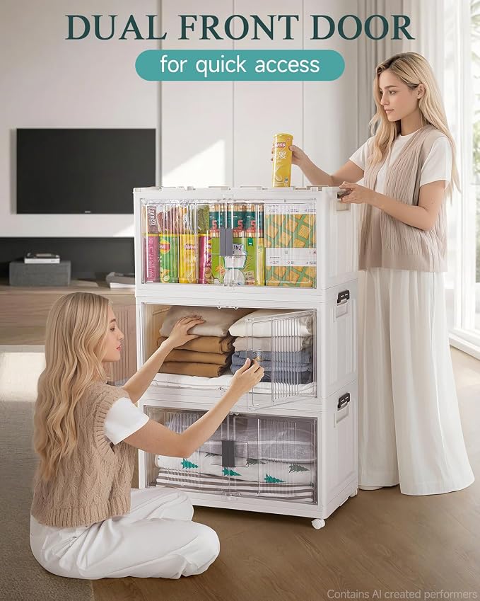 OlarHike 97QT Stackable Storage Bins - Image 7