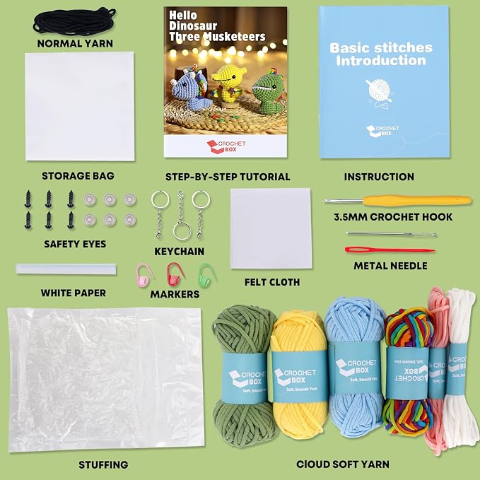 Crochet Kit for Beginners Adults - Image 3